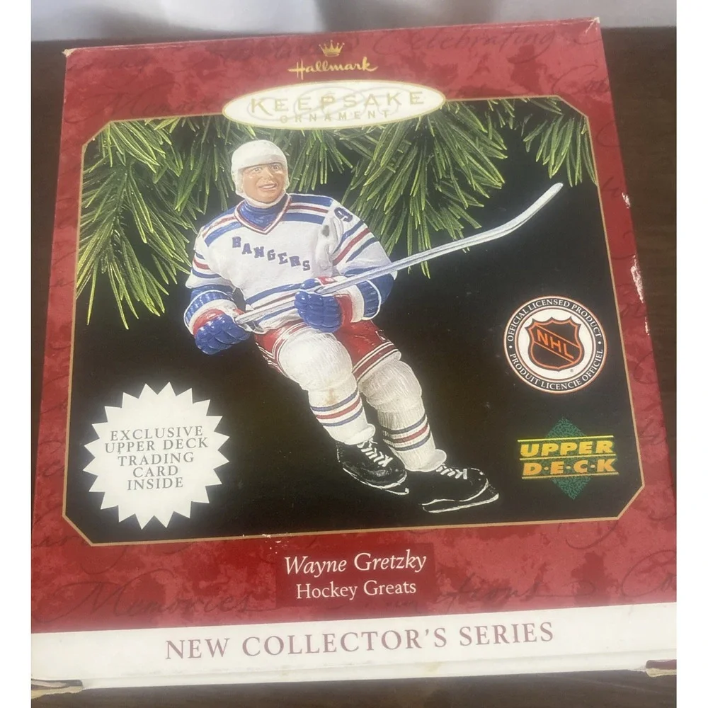 Wayne Gretzky‎ 1997 Hallmark NHL Hockey Greats 1st in Series Ornament New